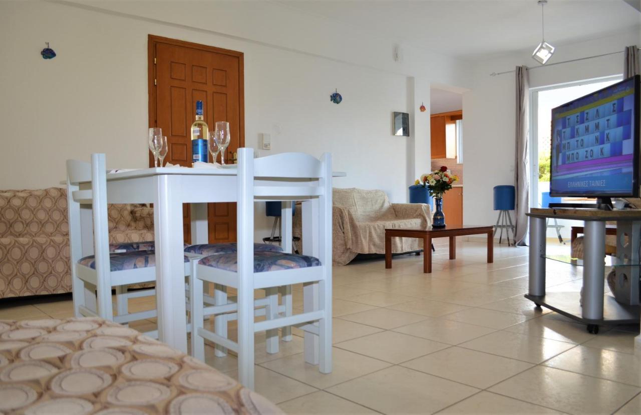 Eftichia Apartment Nea Chora Chrissi Akti Chania Exterior foto