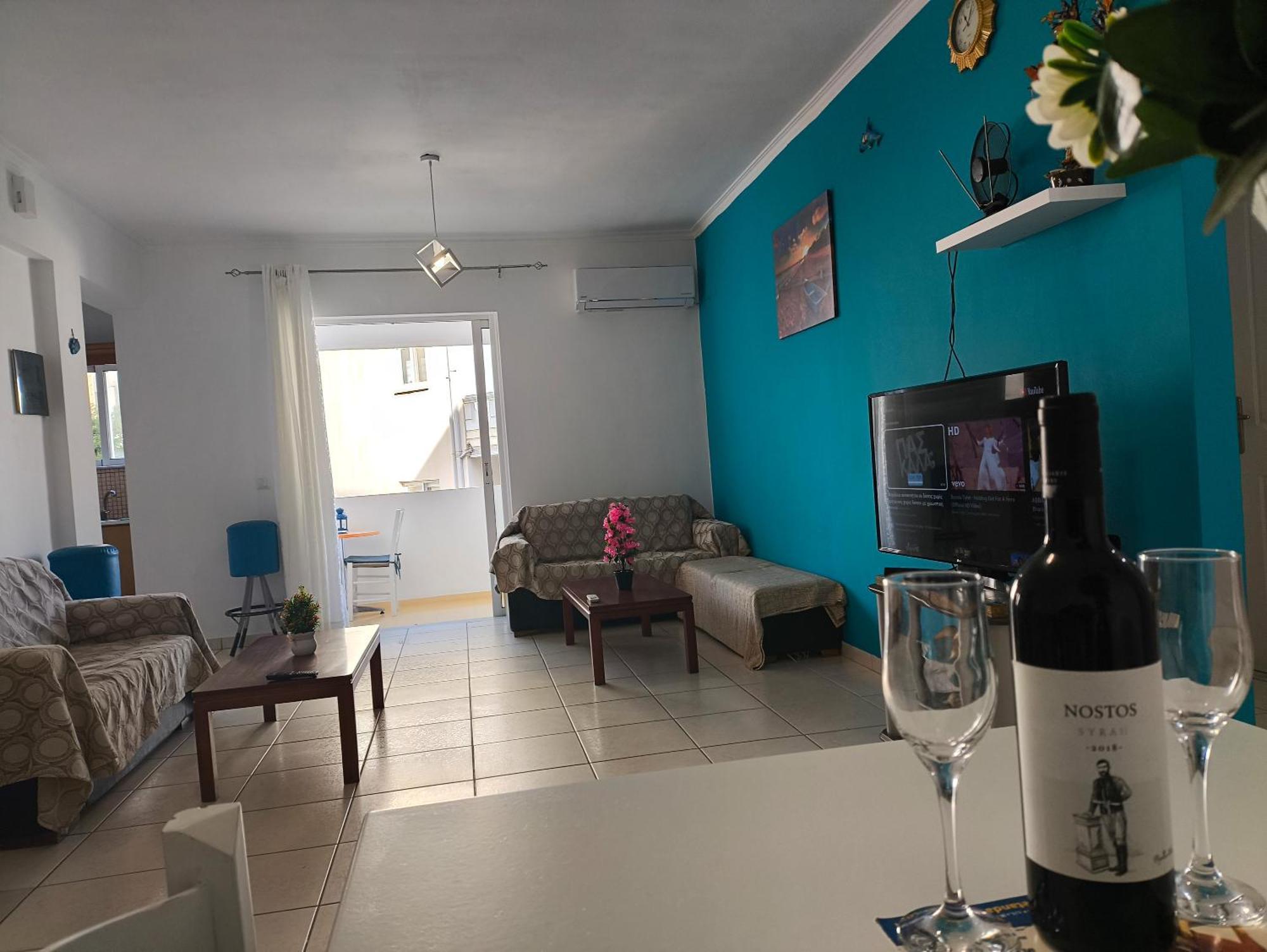 Eftichia Apartment Nea Chora Chrissi Akti Chania Exterior foto